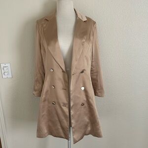 Bebe Champagne Blazer
